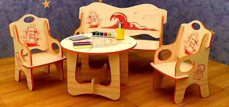 Мебель для детского сада и клуба
